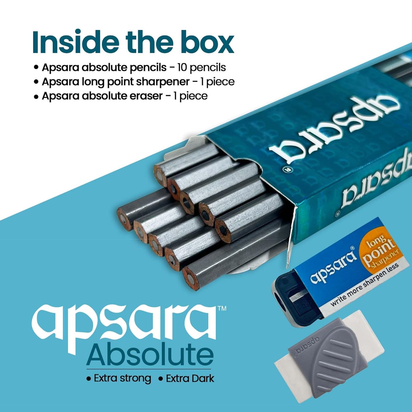 Apsara Absolute Premium Pencils