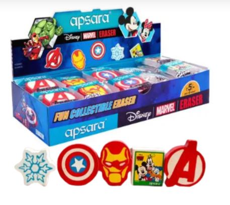 Apsara Marvel Disney Eraser