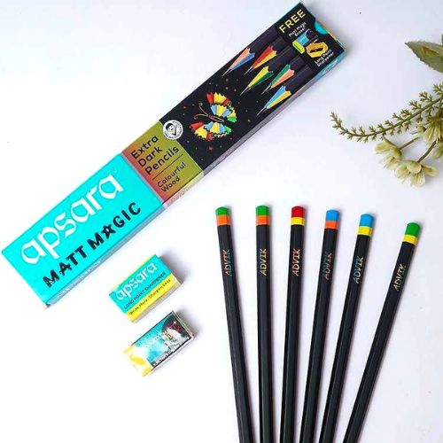 Apsara Matt Magic Colourfull Wood Pencils