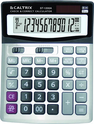 Caltrix Electronic Calculator (ST-1200A)