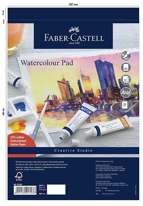 Faber Castell WaterColour Pad