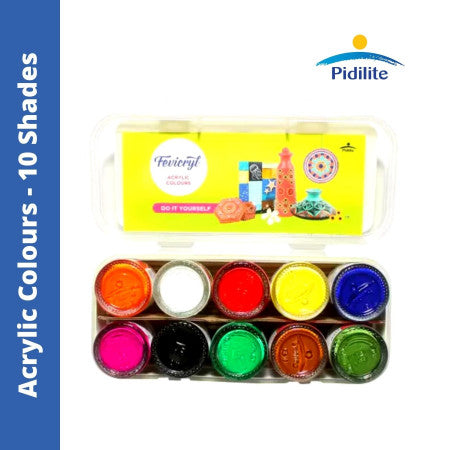 Fevicryl Acrylic Colour 10 Shades