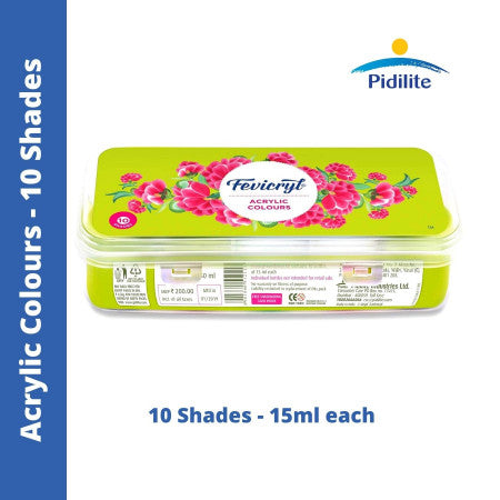 Fevicryl Acrylic Colour 10 Shades