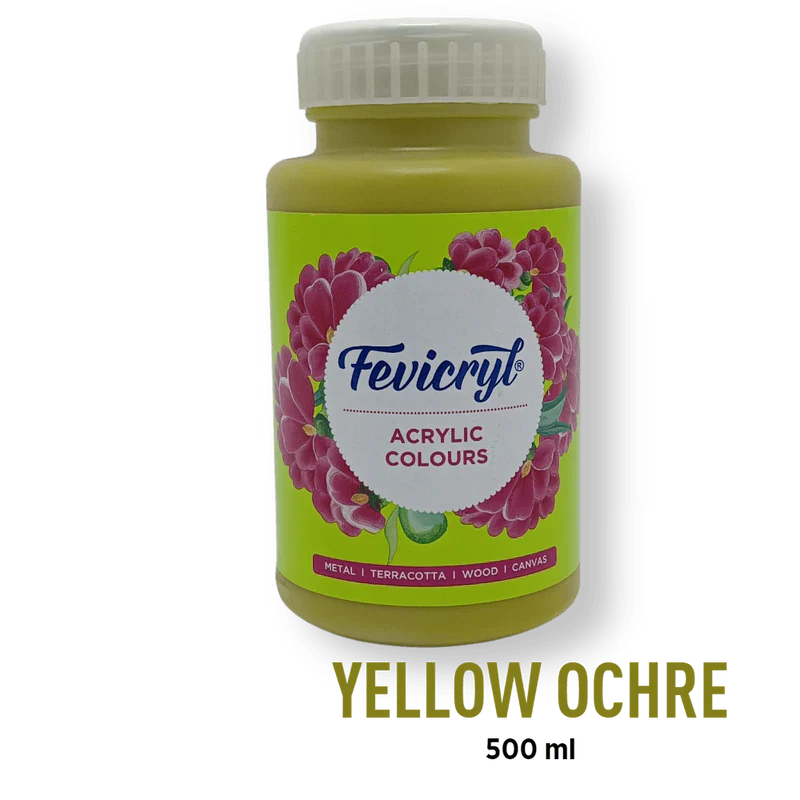 Fevicryl Yellow Ochre Acrylic Colours (DS3619)