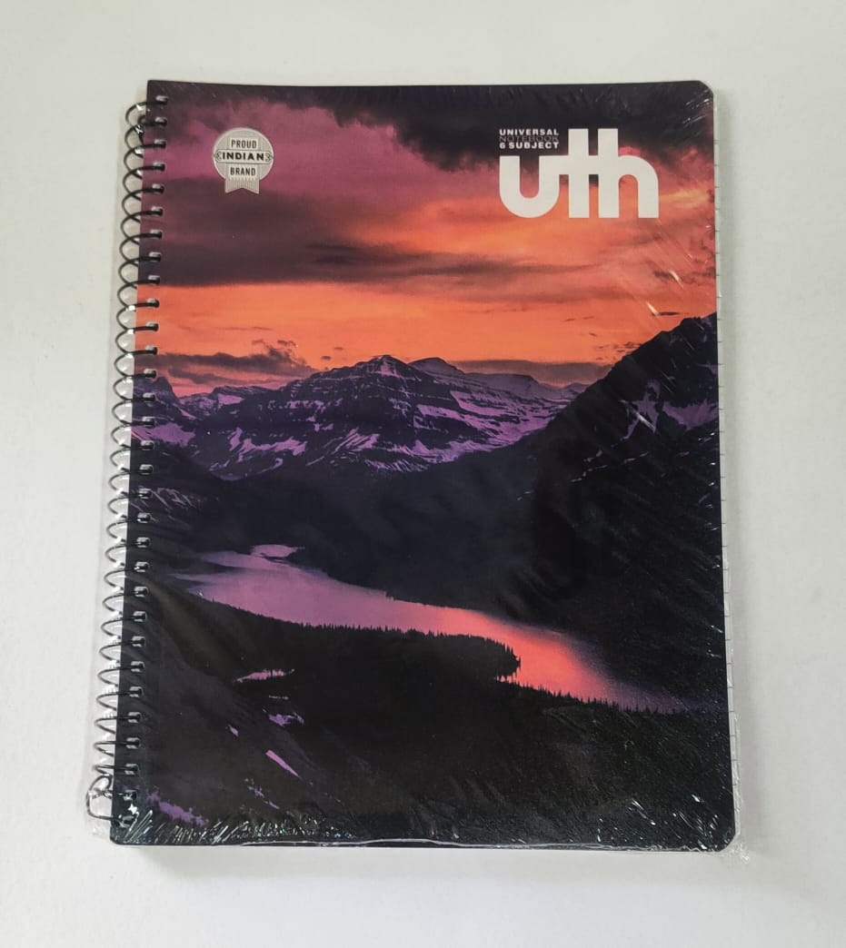 Anupam Universal 6 Subject Spiral Notebook