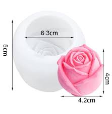 Jags Silicon Candle Mold 3D Cylinder JSF2316