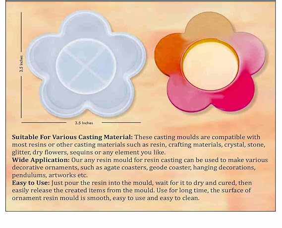 Jags Silicone Mould Candle Holder Petal Flower SMCH00