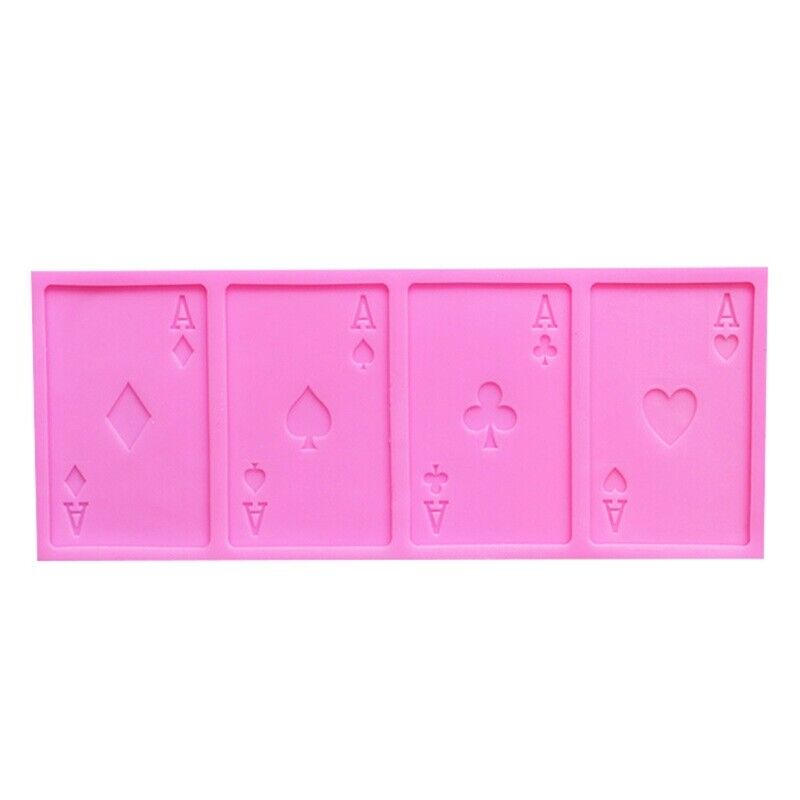 Jags Silicon Mould Playing Cards JSF616