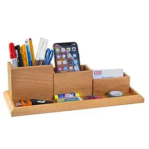 Kebica Wooden Tray Desk Organizer No. 600