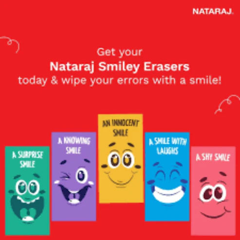 Nataraj Smiley Eraser