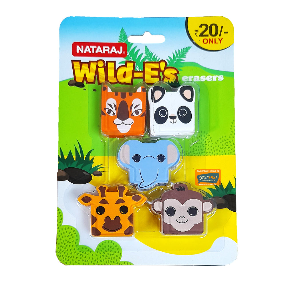 Nataraj Wild-E's Erasers