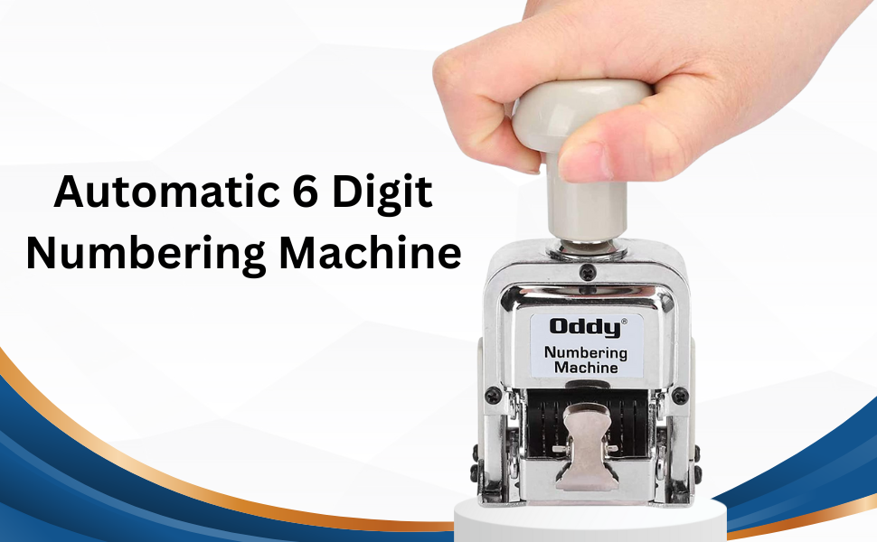 Oddy Numbering Machine (NM-607)