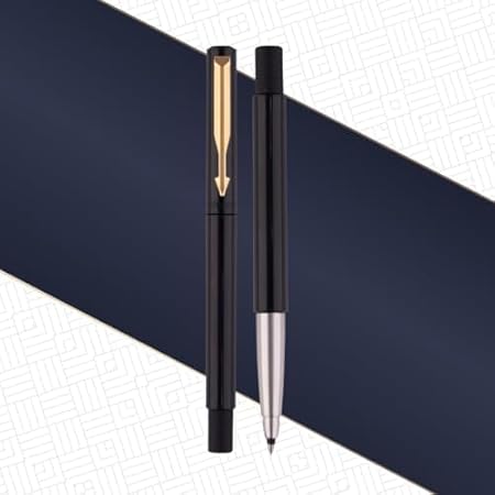 Parker Vectors Standard Gold Trim Roller Ball Pen