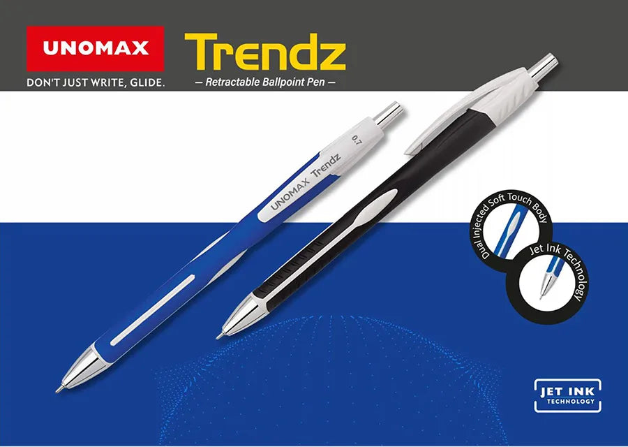 Unomax Trendz Retractable Ballpoint Pen