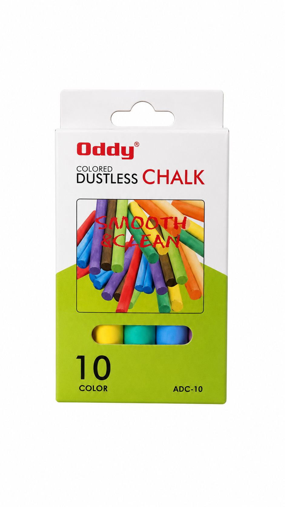 ODDY COLORED DUSTLESS CHALK
