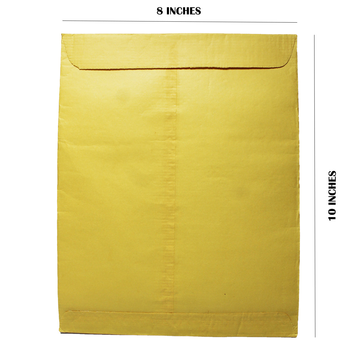 Yellow Laminated Envelope 10 inches x 8 inches (pack of 50)