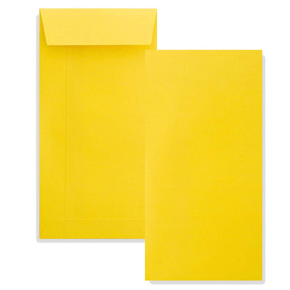 Yellow Laminated Envelop 11"x5" 100gsm Pack of 50