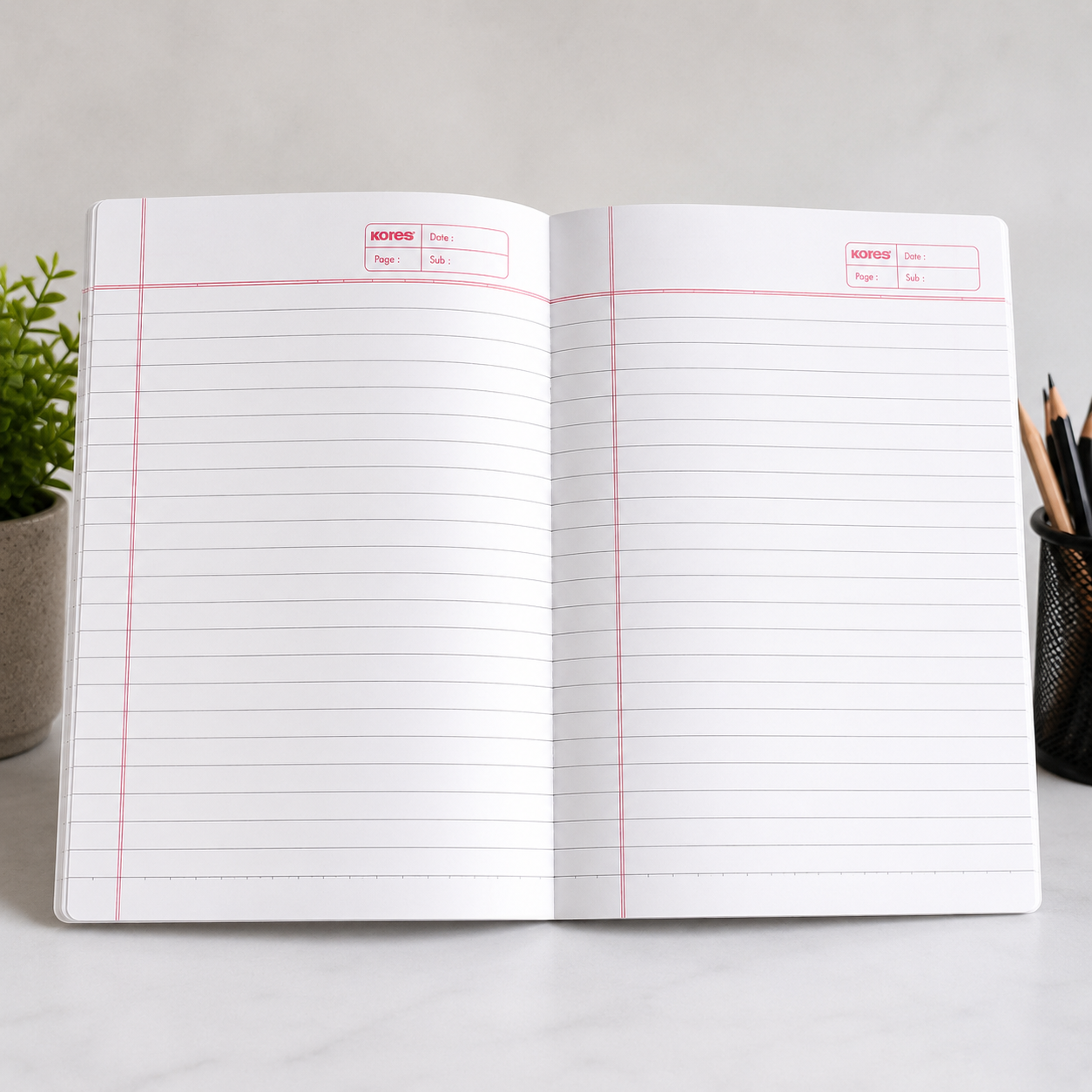 KORES YOUNGSTA EXERCISE BOOK 24 x 18cm 120 PAGES