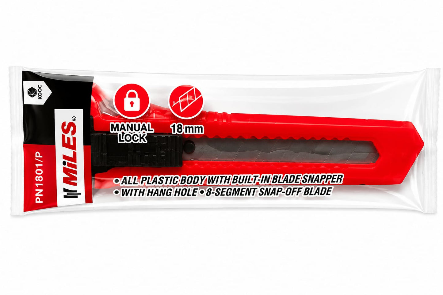 MILES CUTTER KNIFE 18mm