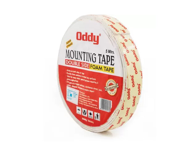 ODDY FT-18 MOUNTING TAPE DOUBLE SIDE FOAM TAPE 18MM