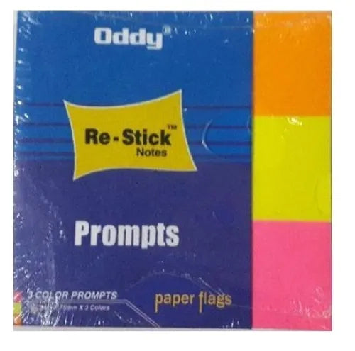Oddy Re-stick paper prompts notes