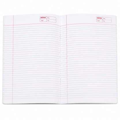 KORES YOUNGSTA EXERCISE BOOK 24 x 18cm RED AND BLUE LINE INTERLEAFS