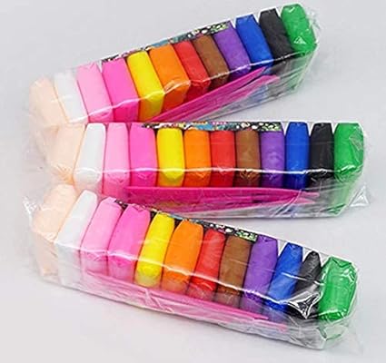 AIR DRY SUPER CLAY (COLOURFUL LIGHT BOUNCING CLAY)