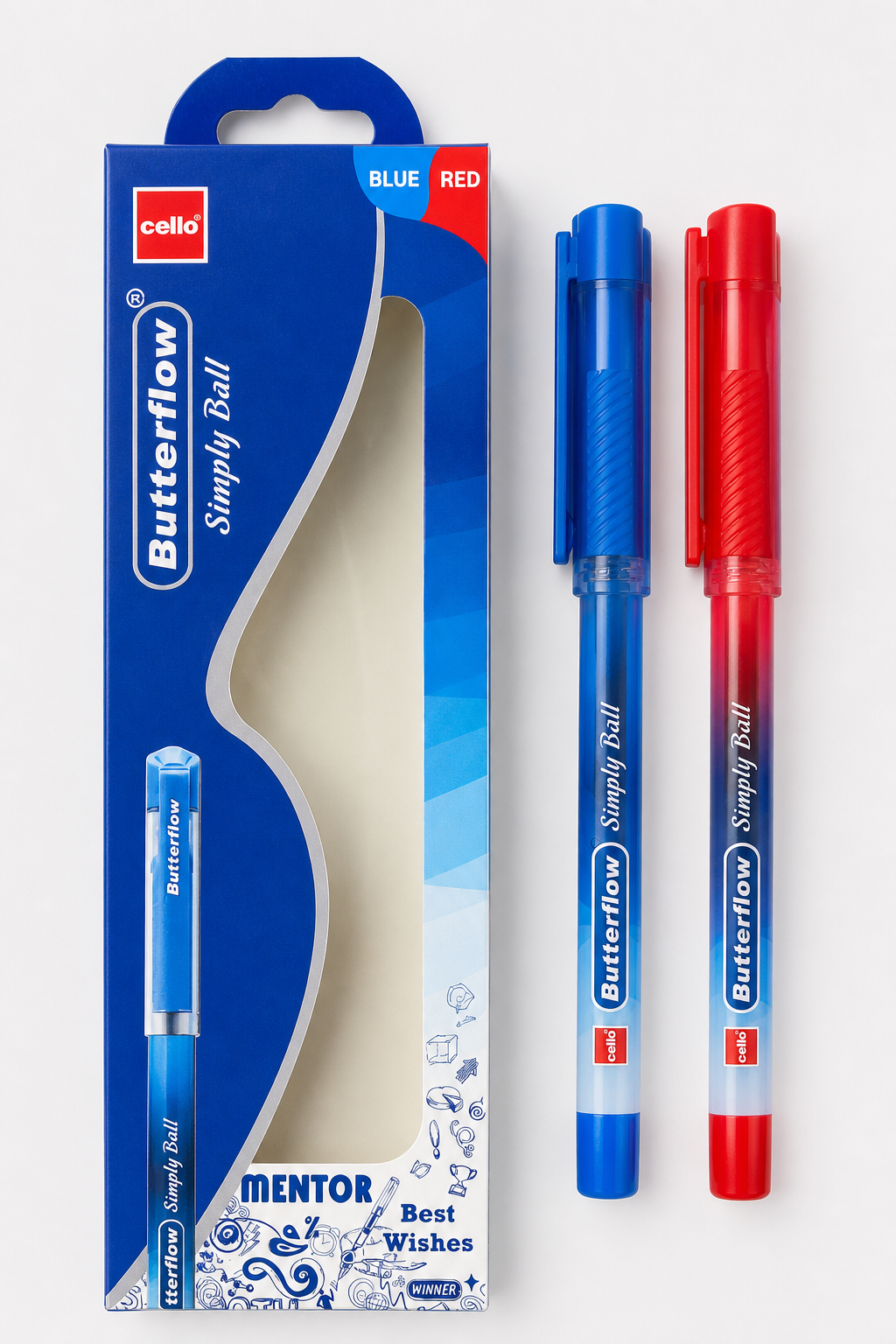 CELLO BUTTERFLOW BALL GIFT SET