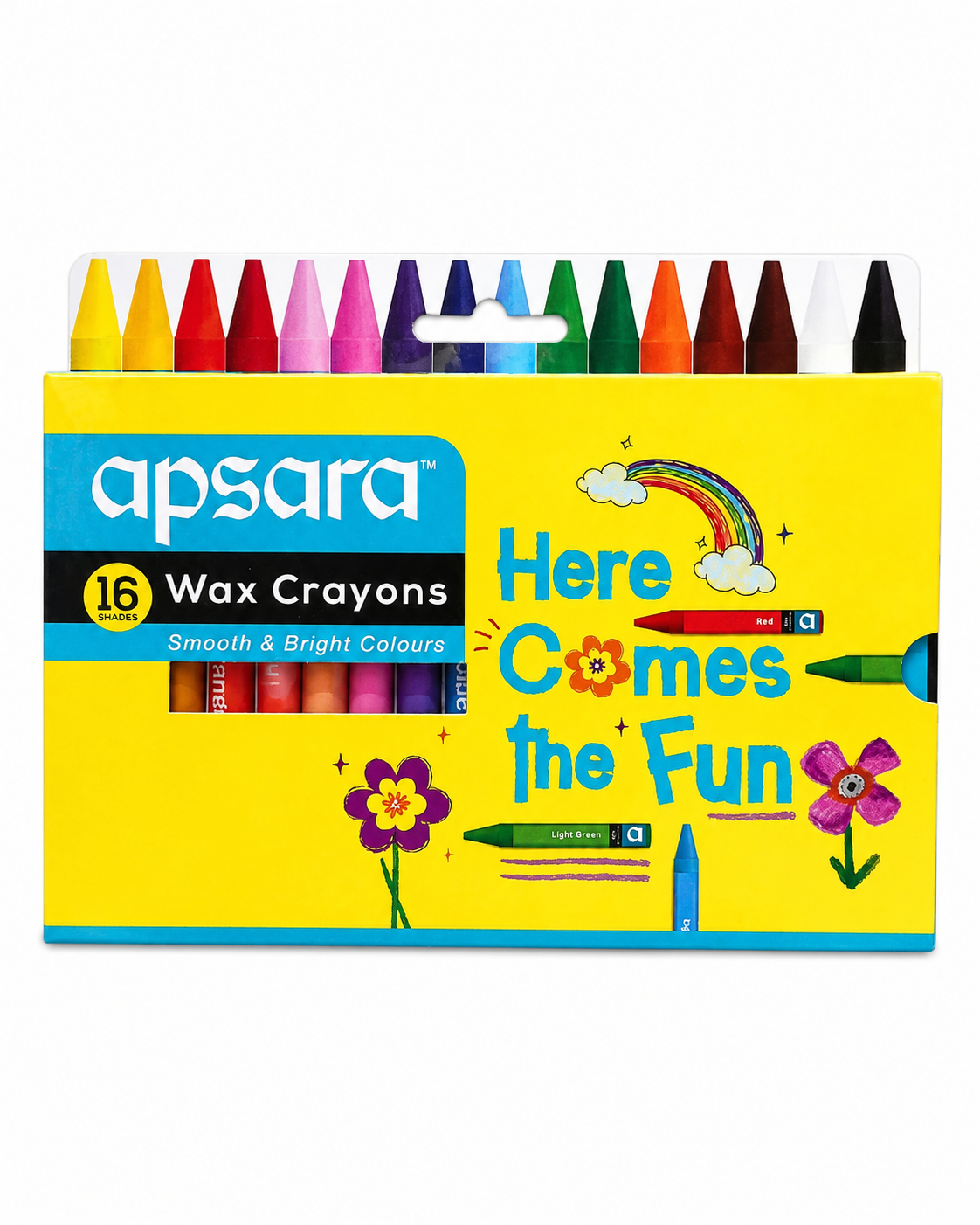 APSARA 16 WAX CRAYONS