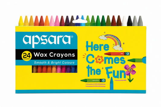 APSARA 24 WAX CRAYONS
