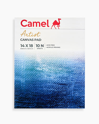 Camel Artist Canvas Pad 14X18