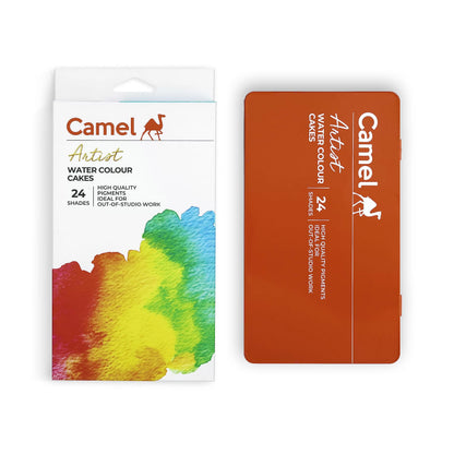 Camel Artist Water Colour Cakes 24 Shades (1024061)