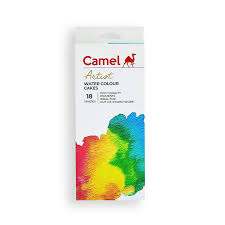 Camel Artist Water Colour Cakes 18 Shades (1010736)