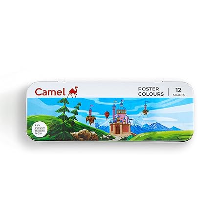Camel Poster Colours 12 Shades (306518)