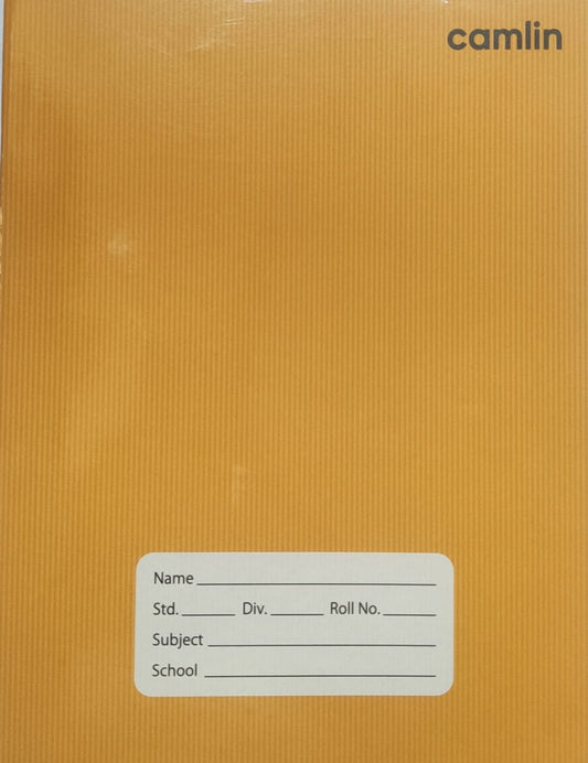 Camlin notebooks 3in 1 (Set of 6)