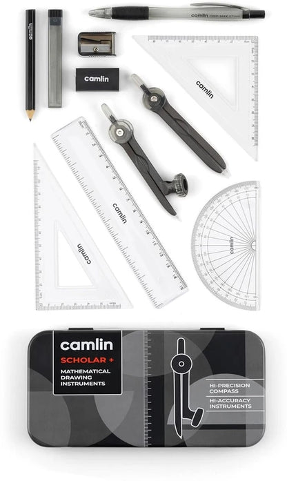 Camlin Scholar+ Mathematical Drawing Instruments