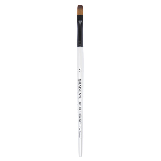 Daler Rowney Graduate Bristle LH Flat Shader No. 8 Brushes (212160008)
