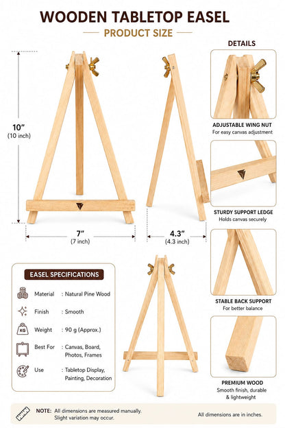 MULTIPURPOSE EASEL 10 INCH