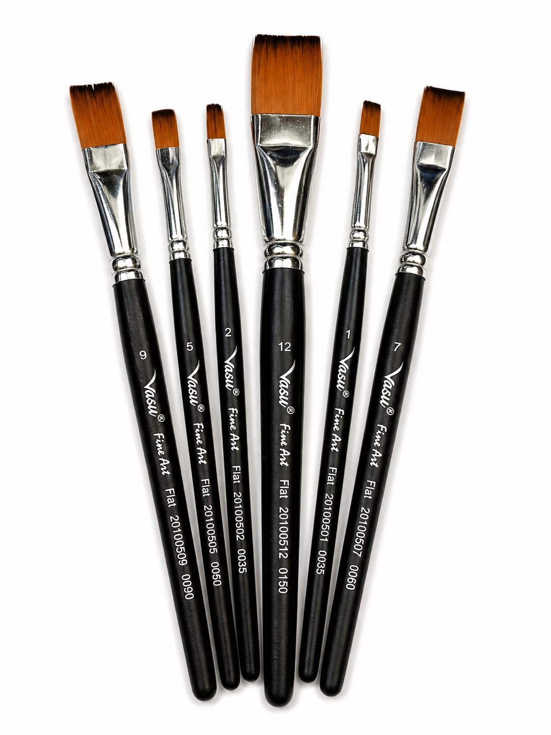 VASU FINE ART FLAT BRUSHES