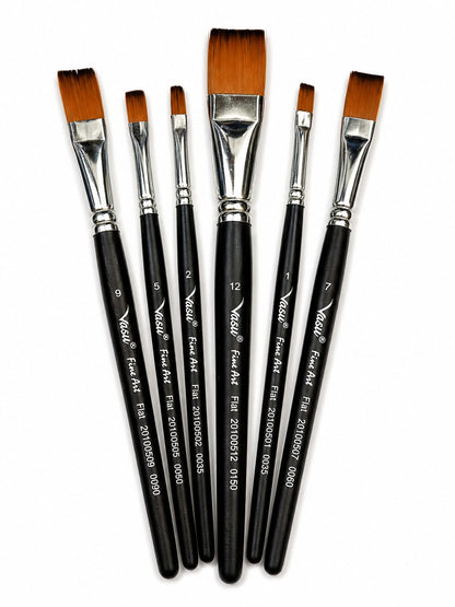 VASU FINE ART FLAT BRUSHES