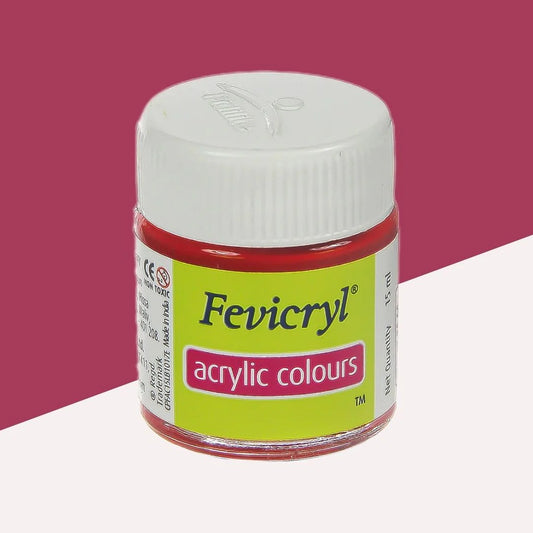 Fevicryl Acrylic Colours Crimson-04 (15ML)