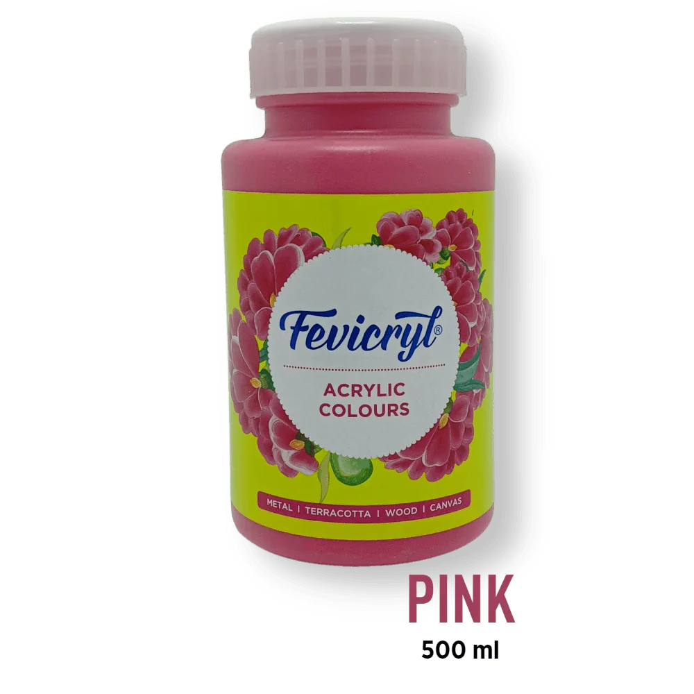 Fevicryl  Pink Acrylic Colours (DS3822)