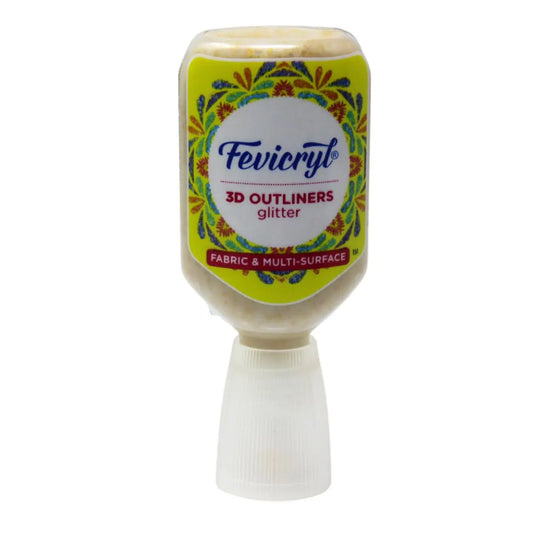 Fevicryl 3D Outliner Gold Glitter 401