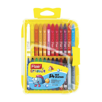 Flair 24 Wax Crayons