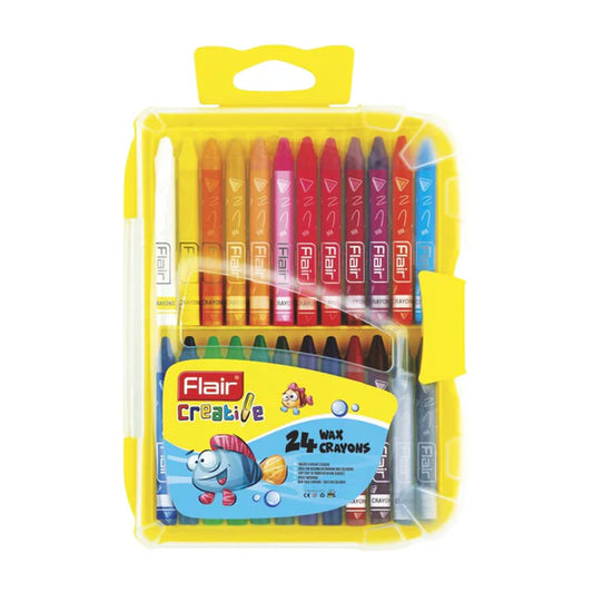 Flair 24 Wax Crayons
