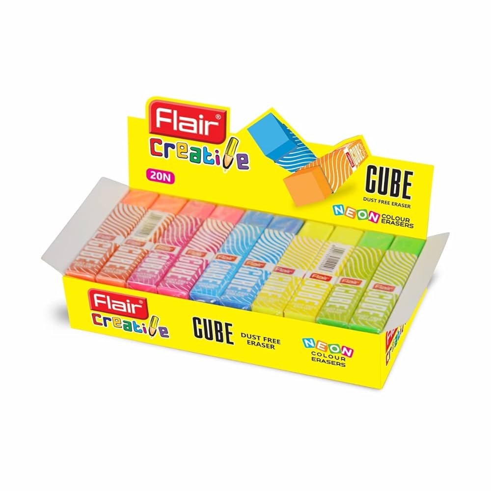 Flair Creative Cube Dust Free Eraser