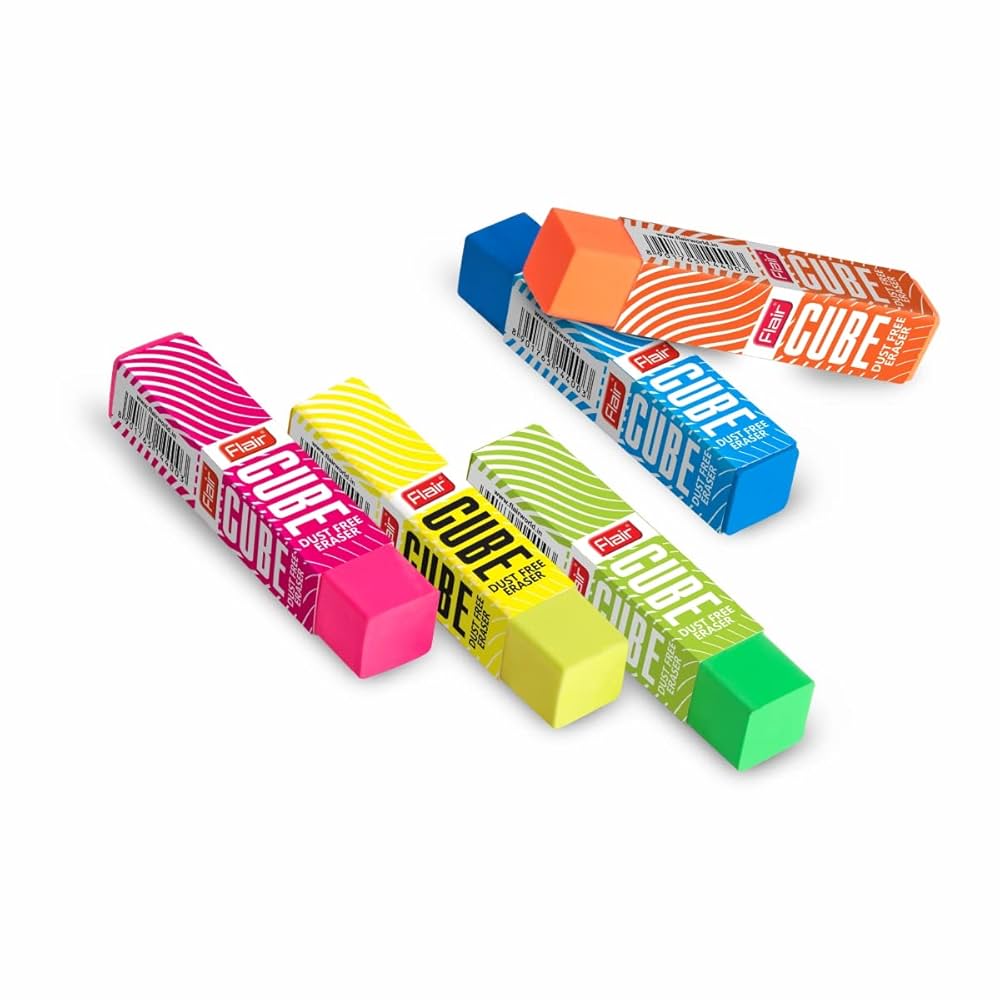 Flair Creative Cube Dust Free Eraser