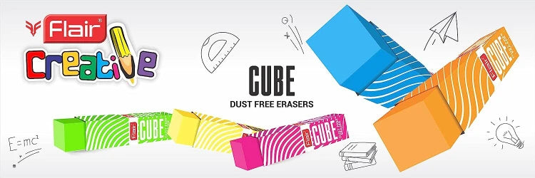 Flair Creative Cube Dust Free Eraser
