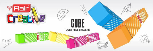 Flair Creative Cube Dust Free Eraser