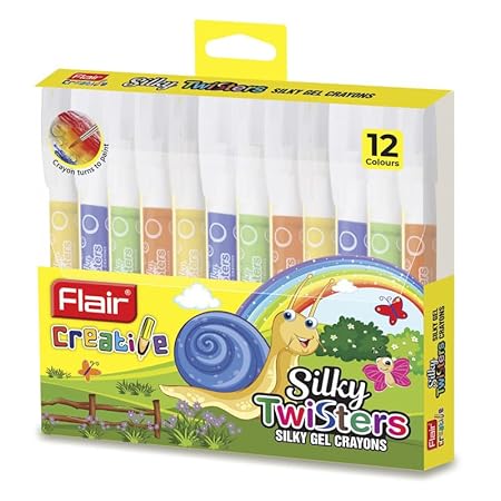 Flair Silky Twister Gel Crayons